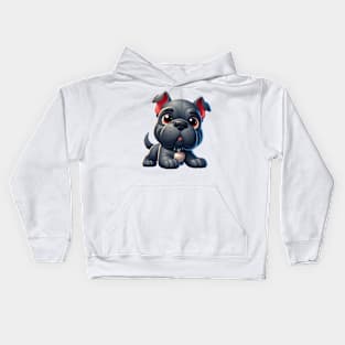 Cute Cane corso puppy Kids Hoodie